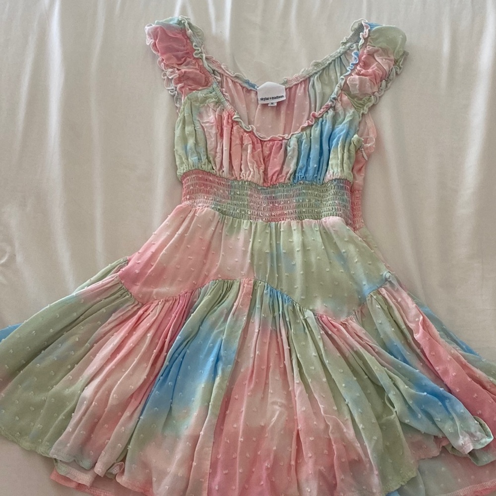 cute rainbow dress